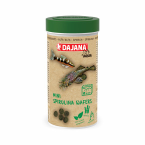 Dajana Mini Spirulina Wafers, potápivé disky – krmivo, 250 ml
