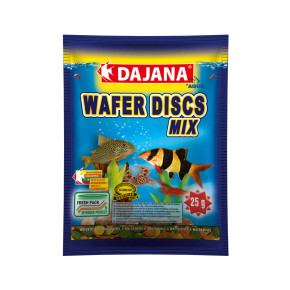 Dajana Wafer Discs Mix, potápivé disky – krmivo, 25 g