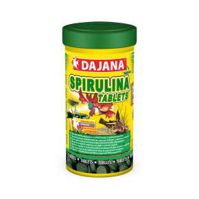 Dajana Spirulina Tablets, tablety – krmivo, 250 ml