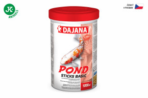 Dajana Pond Sticks Basic, sticky – krmivo, 1 l © copyright jk animals, všechna práva vyhrazena
