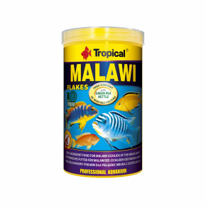 Tropical, Malawi Flakes, 250 ml, vločkové krmivo pro cichlidy mbuna z jezera Malawi