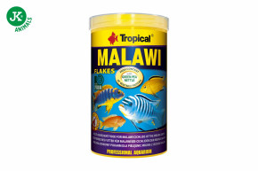 Tropical, Malawi Flakes, 250 ml, vločkové krmivo pro cichlidy mbuna z jezera Malawi © copyright jk animals, všechna práva vyhrazena
