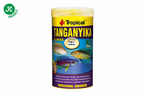 Tropical, Tanganyika Flakes, 1 000 ml, mnohosložkové krmivo pro cichlidy z jezera Tanganika © copyright jk animals, všechna práva vyhrazena