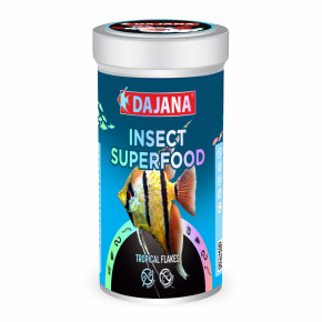 Dajana ISF Tropical Flakes, vločky – krmivo, 1 l (insect superfood)