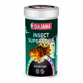 Dajana ISF Vegetable Flakes, vločky – krmivo, 1 l (insect superfood)