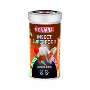 Dajana ISF Coldwater Pellets, peletky – krmivo, 250 ml (insect superfood)