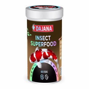 Dajana ISF Koi Sticks, sticky – krmivo, 1 l (insect superfood)