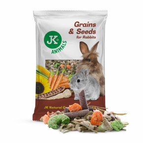 Zrniny a semínka, 1 kg, kompletní krmivo pro králíky