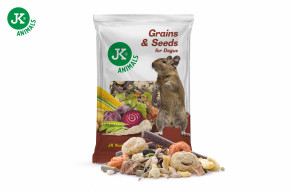 Zrniny a semínka, 1 kg, kompletní krmivo pro osmáky © copyright jk animals, všechna práva vyhrazena
