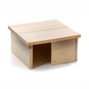 Dřevěný domek Economic pro morčata, 21,5×24×10,5 cm, domek z masivního dřeva pro hlodavce