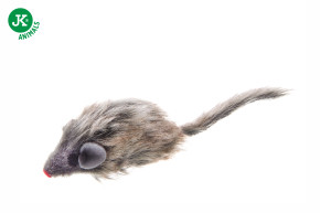 JK ANIMALS, Plyšová chrastící myška, 19 cm © copyright jk animals, všechna práva vyhrazena