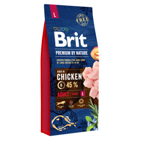 Brit Premium by Nature Adult L, 15 kg