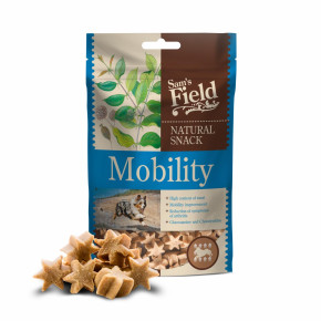 Sam's Field Natural Snack Mobility, 200 g, funkční masový polovlhký měkký pamlsek pro psy, (Sams Field polovlhký pamlsek)