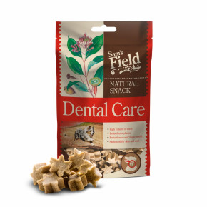 Sam's Field Natural Snack Dental Care, 200 g, funkční masový polovlhký měkký pamlsek pro psy, (Sams Field polovlhký pamlsek)