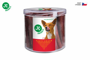 Mini uherské salámky, polovlhký pamlsek pro psy s obsahem 50 % kolagenu, 60 ks © copyright jk animals, všechna práva vyhrazena