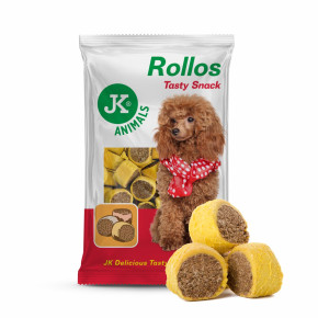 Rollos Tasty Snack Poultry, drůbeží rollos, 500 g, pečený pamlsek pro psy