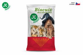 JK ANIMALS, Biscuit Mini Bone Mix, mini kostičky mix, 500 g, pečený pamlsek pro psy © copyright jk animals, všechna práva vyhrazena