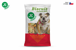 JK ANIMALS, Biscuit Animals Mix, zvířátka mix, 500 g, pečený pamlsek pro psy © copyright jk animals, všechna práva vyhrazena