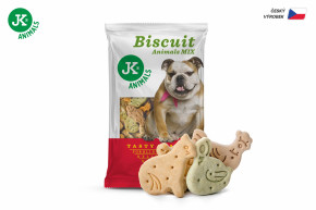 JK ANIMALS, Biscuit Animals Mix, zvířátka mix, 500 g, pečený pamlsek pro psy © copyright jk animals, všechna práva vyhrazena