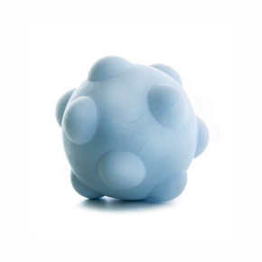 TPR Light míček molekula z termoplastické pryže a EVA pěny, 6,5 cm, modrý