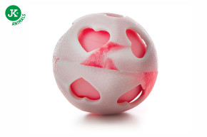 JK ANIMALS, Valentýnská hračka - TPR míč, pískací, 7,5 cm © copyright jk animals, všechna práva vyhrazena