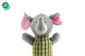 JK ANIMALS, plyšový slon Long, dlouhá plyšová pískací hračka pro psy, 28 cm © copyright jk animals, všechna práva vyhrazena