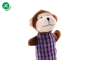 JK ANIMALS, plyšová opička Long, dlouhá plyšová pískací hračka pro psy, 28 cm © copyright jk animals, všechna práva vyhrazena