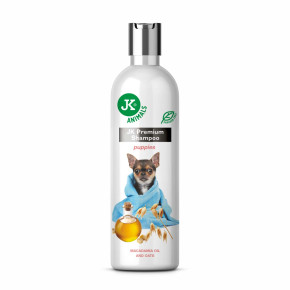 Prémiový šampon pro štěňata, 250 ml, s výtažky z ovsa, makadamový olej