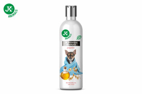 Prémiový šampon pro štěňata, 250 ml, s výtažky z ovsa, makadamový olej © copyright jk animals, všechna práva vyhrazena