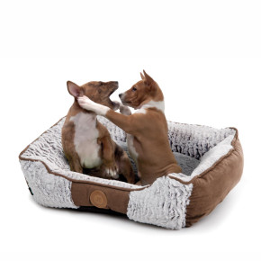 Pelíšek Okapi M, 60 cm, jemný pelíšek pro střední psy 