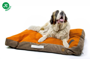 JK ANIMALS, vysoká matrace Bono XXL, oranžovo-hnědá, 136 cm, matrace pro psy © copyright jk animals, všechna práva vyhrazena