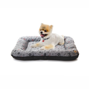 Poduška Grey Lux M, 70 cm, pohodlná poduška pro malé a střední psy