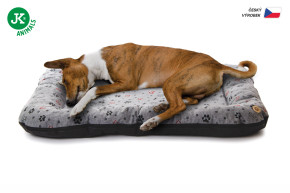 JK ANIMALS, poduška Grey Lux XL, pohodlná poduška pro velké psy, 110×80 cm © copyright jk animals, všechna práva vyhrazena