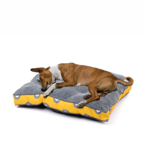 Matrace Bella M, žlutá, 71 cm, pohodlná matrace pro psy