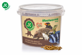 JK ANIMALS, Sušení mouční červi JK Dried Mealworms, 80 g, (Tenebrio Molitor) © copyright jk animals, všechna práva vyhrazena