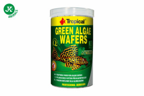 Tropical, Green Algae Wafers, 250 ml, rostlinné potápějící se oplatky se spirulinou pro ryby přísavkovité © copyright jk animals, všechna práva vyhrazena
