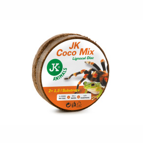 Podestýlka JK Coco Mix Lignocel Disc, kokosová drť ve dvou discích, 2×110 g