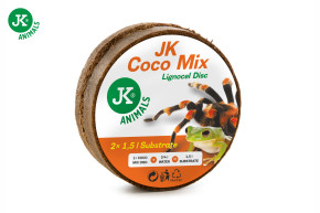 JK ANIMALS, podestýlka JK Coco Mix Lignocel Disc, kokosová drť ve dvou discích, 2×110 g © copyright jk animals, všechna práva vyhrazena