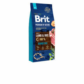 Brit Premium Sensitive Lamb 15 kg 886,–